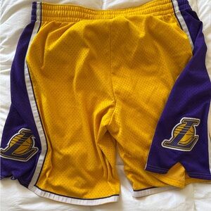 Authentic NBA Lakers Shorts